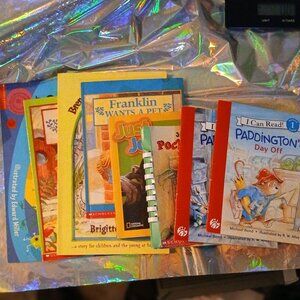 Preschool toddler early reader 8 book bundle lot